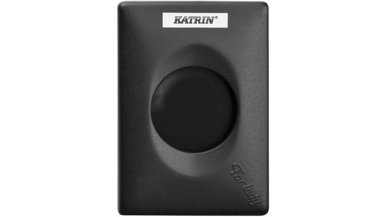 Dispenser Katrin 92247 dameshygienezakjes zwart