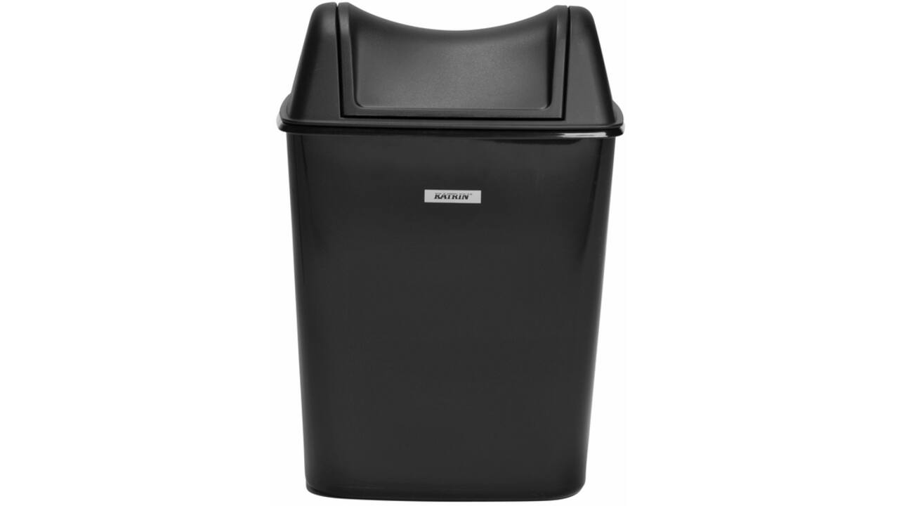 Afvalbak Katrin 92223 dameshygiene 8liter zwart