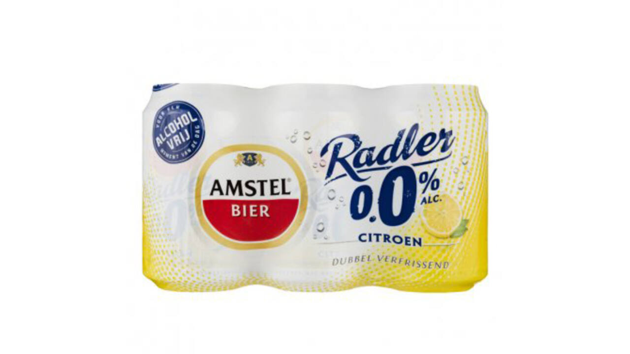 Bier Amstel Radler 0.0% blik 330ml