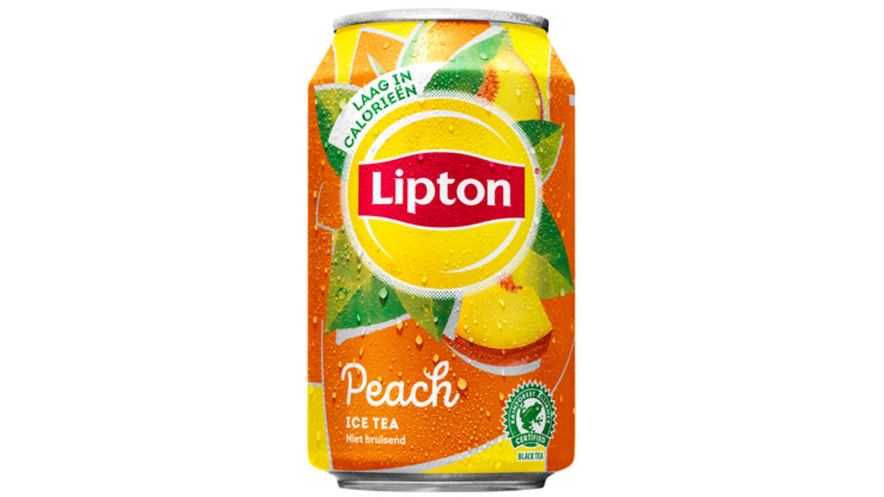 Frisdrank Lipton Ice Tea peach blik 330ml