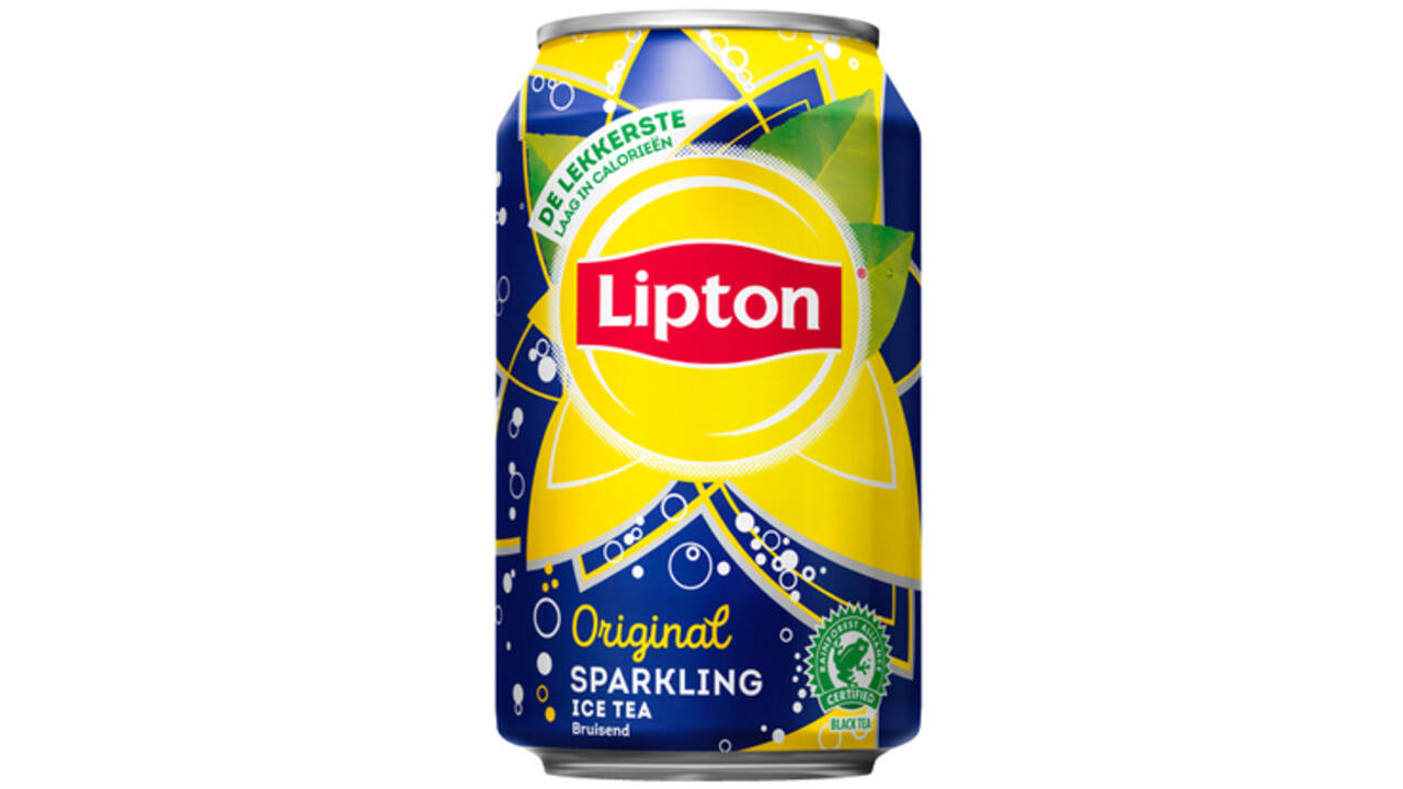 Frisdrank Lipton Ice Tea sparkling blik 330ml