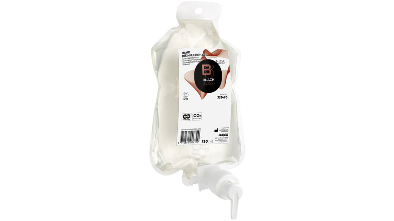 Desinfectiegel BlackSatino SF30 NiQs 750ml 332490