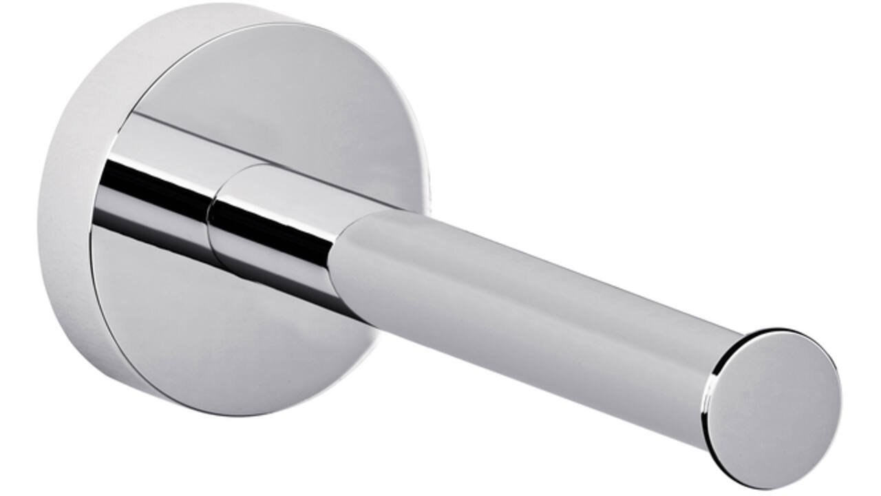 Reserverolhouder tesa® Smooz hoogglans verchroomd metaal zelfklevend