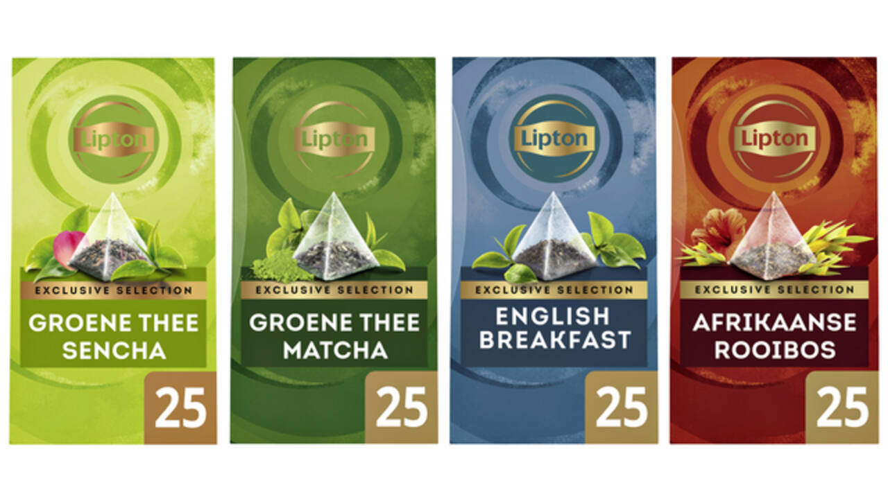 Thee Lipton Exclusive groene thee matcha 25x2gr