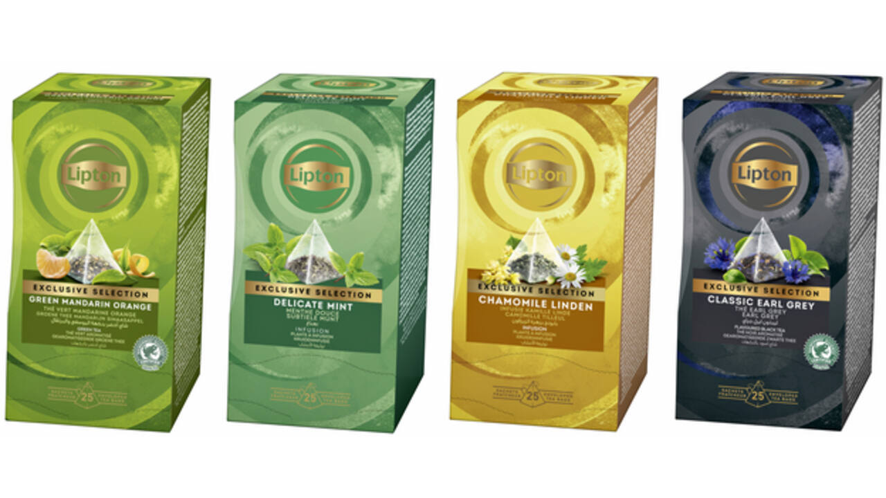 Thee Lipton Exclusive groene thee matcha 25x2gr