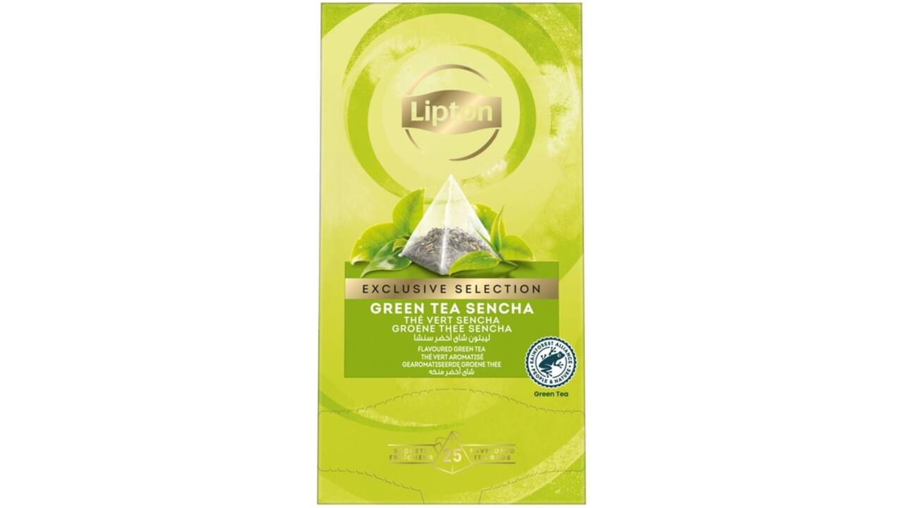 Thee Lipton Exclusive groene thee sencha 25x2gr