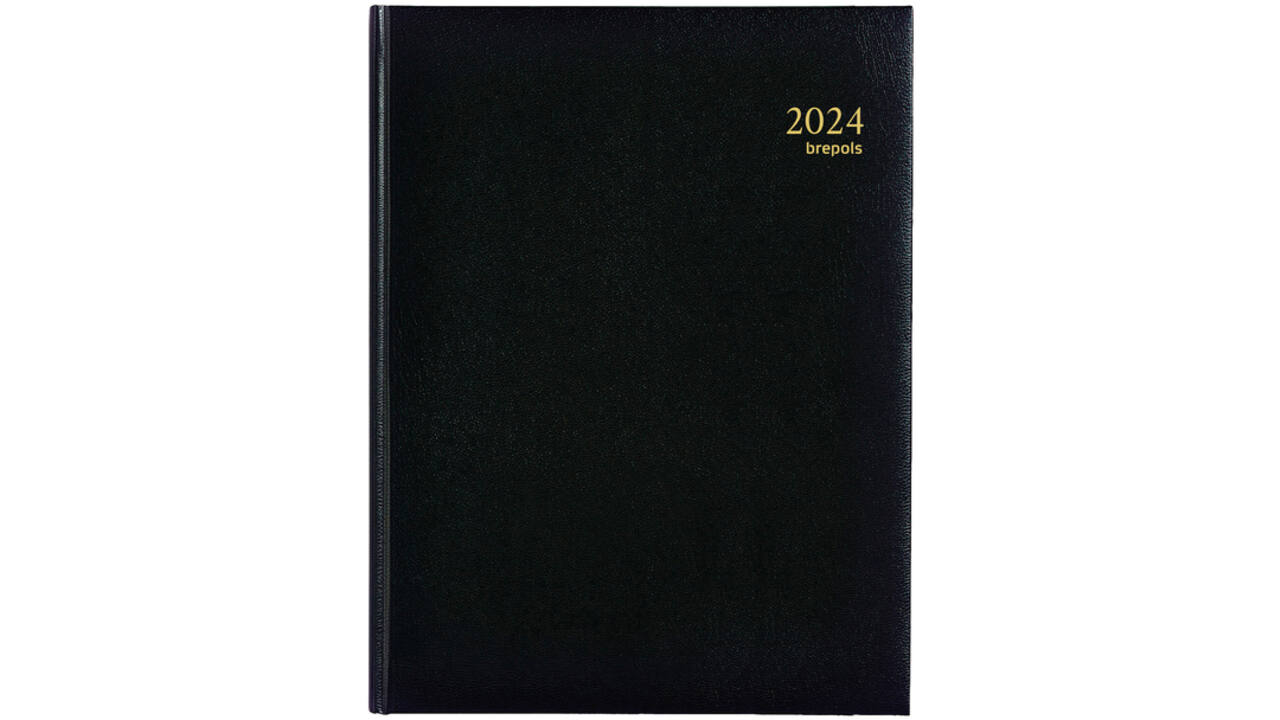 Agenda 2026 Brepols Timing Lima 7dagen/2pagina's zestalig zwart