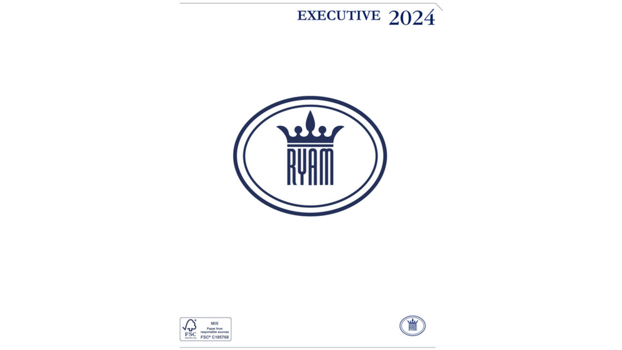 Agendavulling 2027 Ryam Executive A5 7dagen/2pagina's staand
