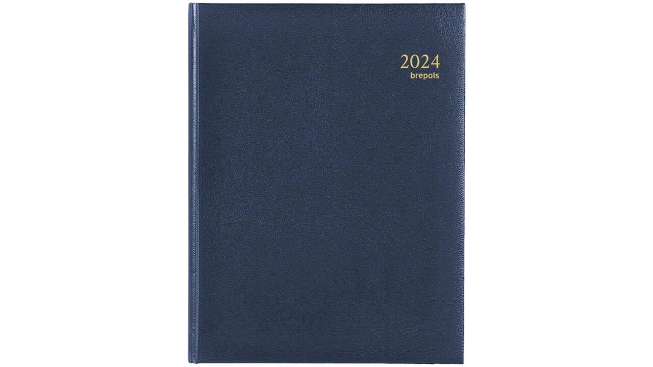 Agenda 2027 Brepols Timing Lima 7dagen/2pagina's viertalig blauw