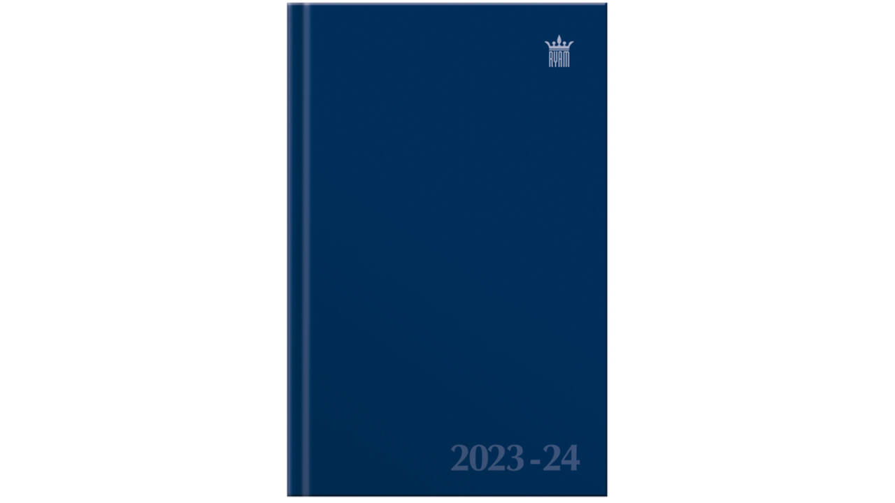 Schoolagenda 2025-2026 Ryam Studie Uni 7dagen/2pagina's donkerblauw