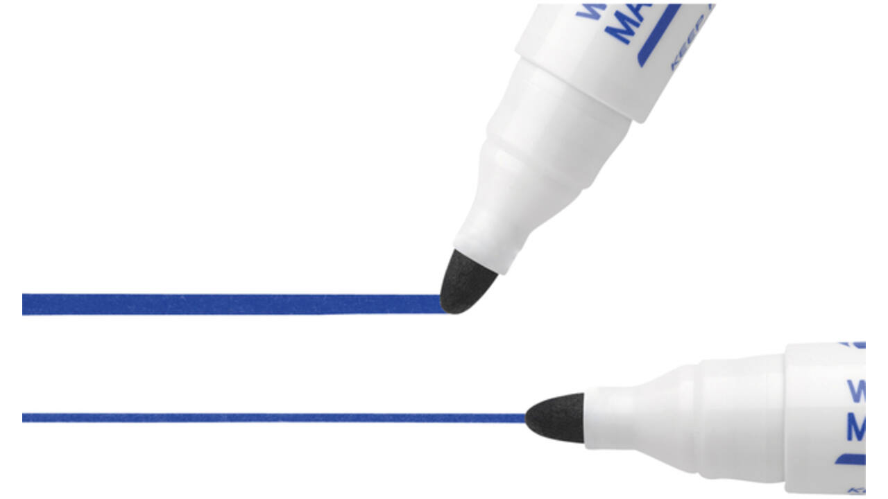 Viltstift Bic Velleda 1701 whiteboard rond large zwart