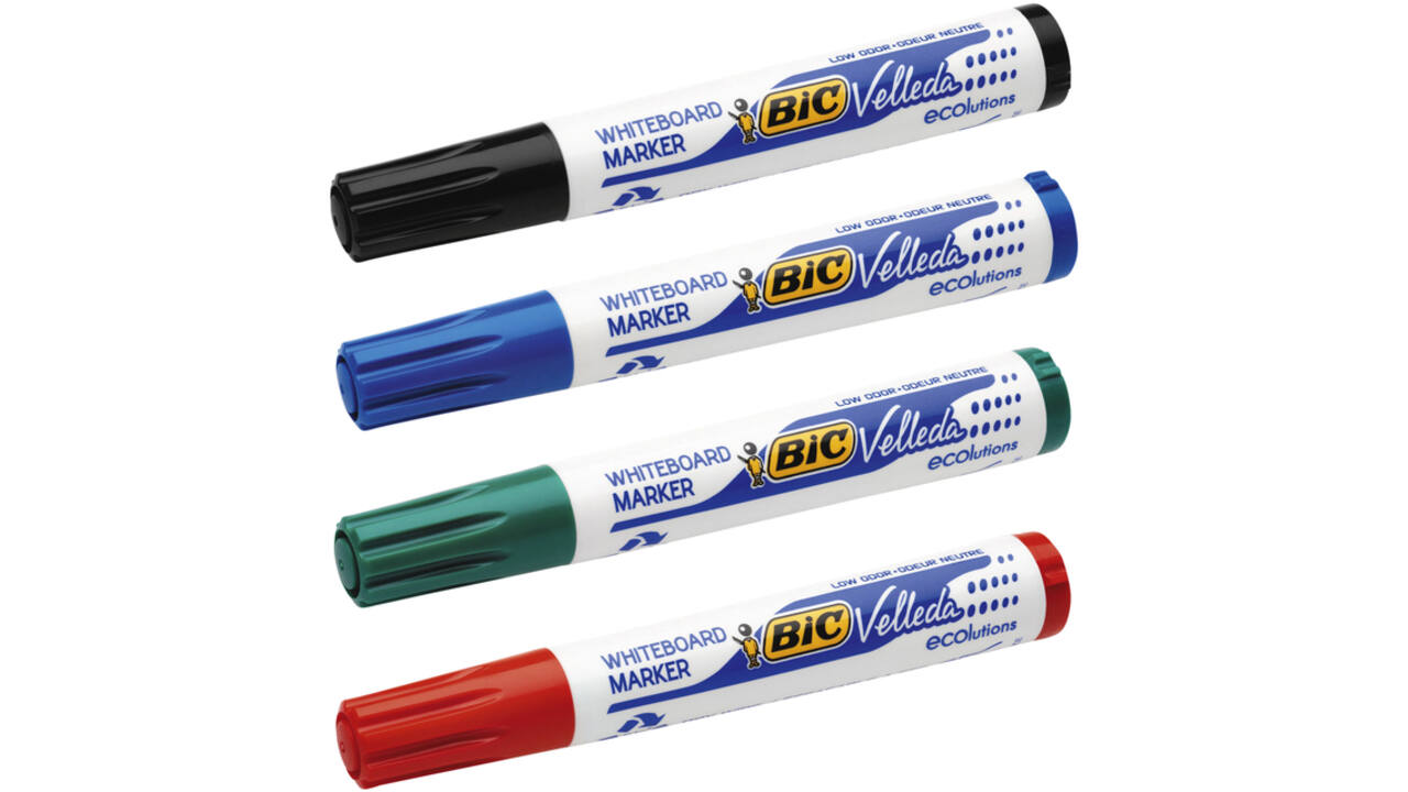 Viltstift Bic Velleda 1701 whiteboard rond large groen