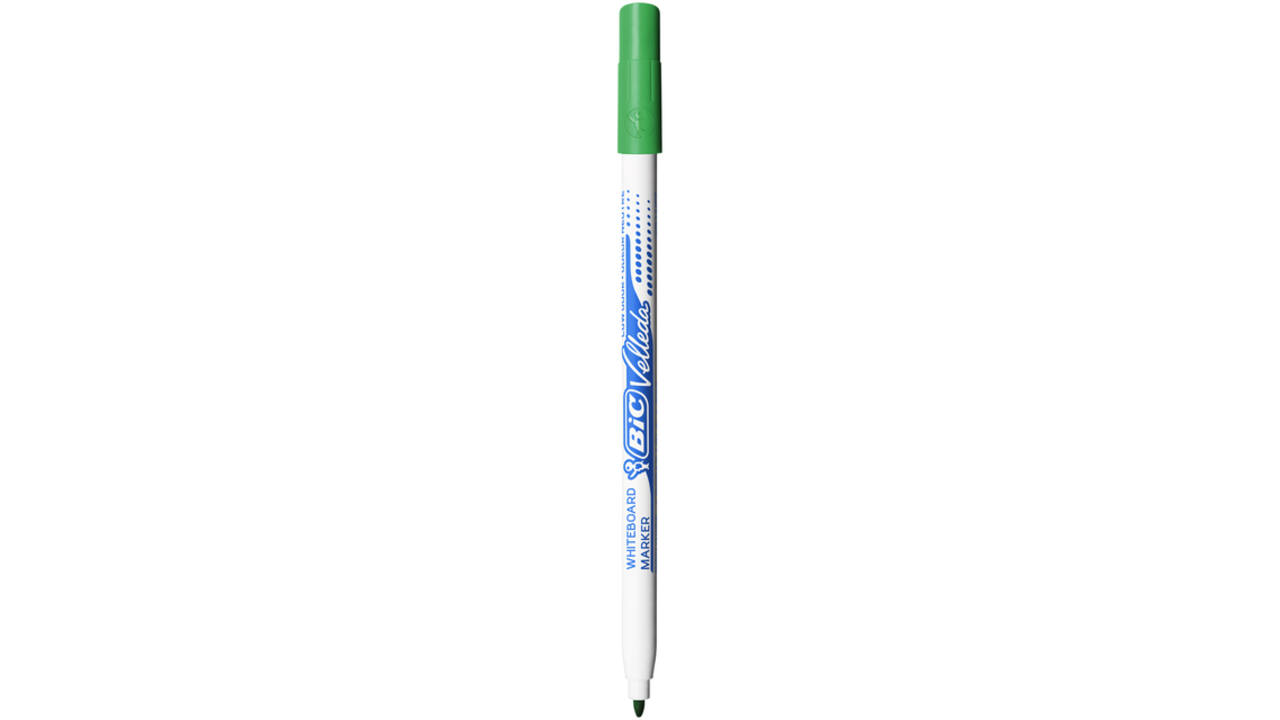 Viltstift Bic Velleda 1721 whiteboard rond fijn groen