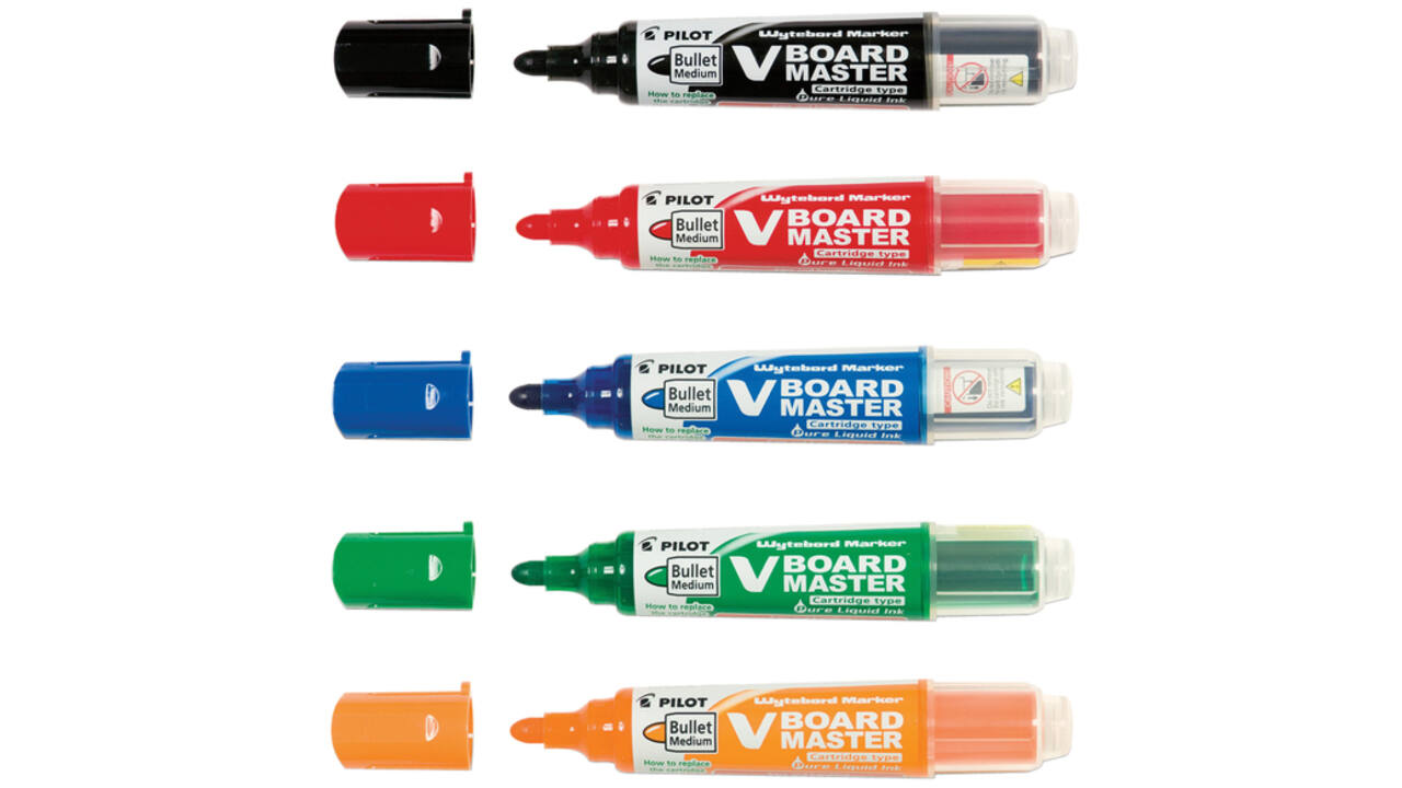Viltstift PILOT Begreen whiteboard rond medium zwart
