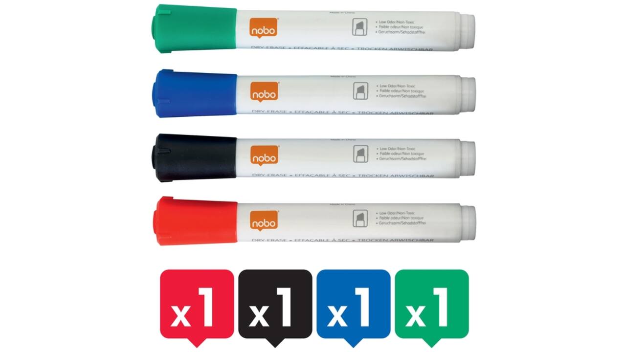 Whiteboard-starterkit Nobo