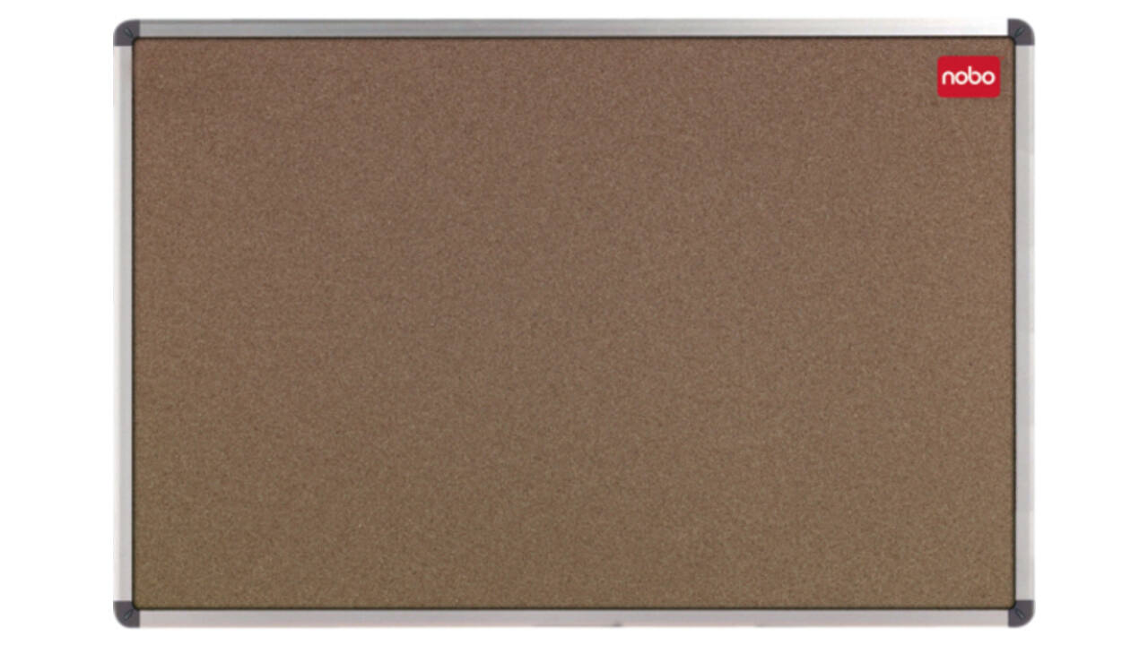Prikbord Nobo 60x90cm kurk retailverpakking
