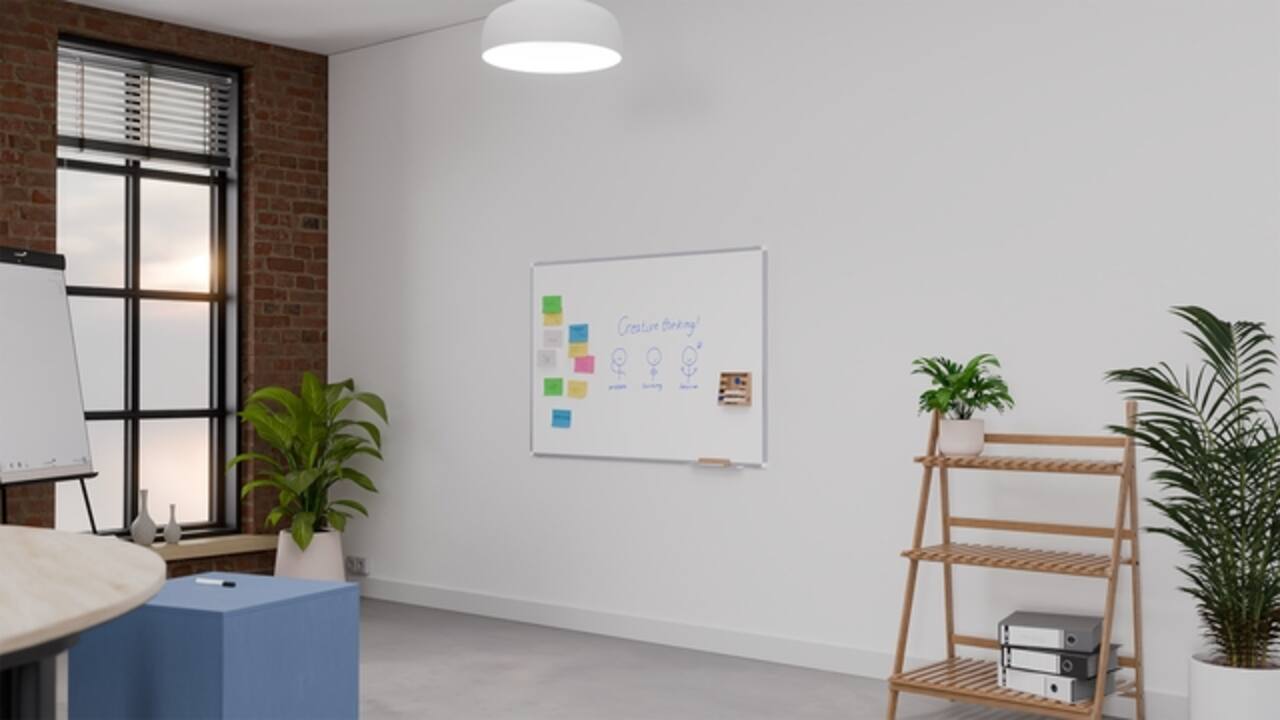Whiteboard Legamaster Premium+ 120x150cm magnetisch emaille
