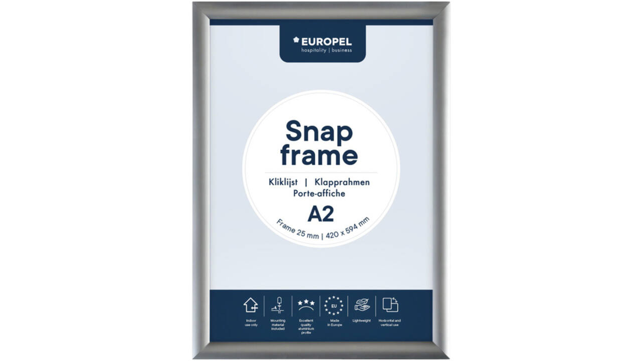 Kliklijst Europel A2 25mm