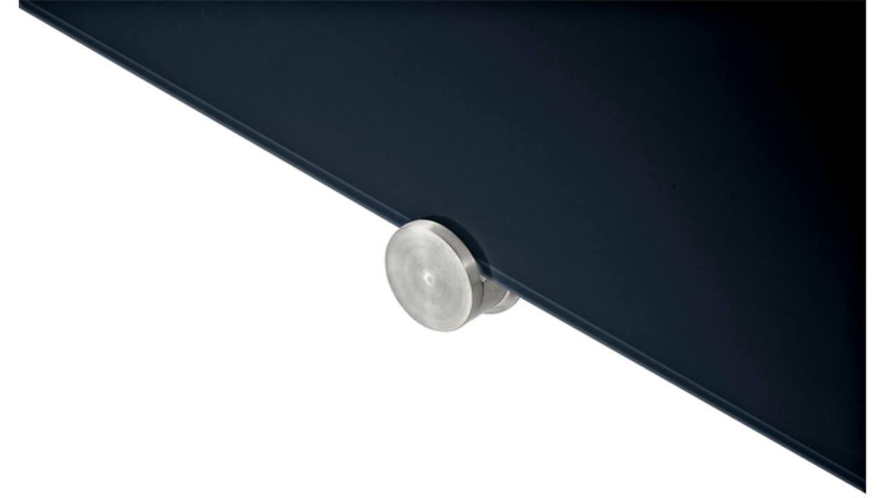 Glasbord Legamaster 90x120cm zwart