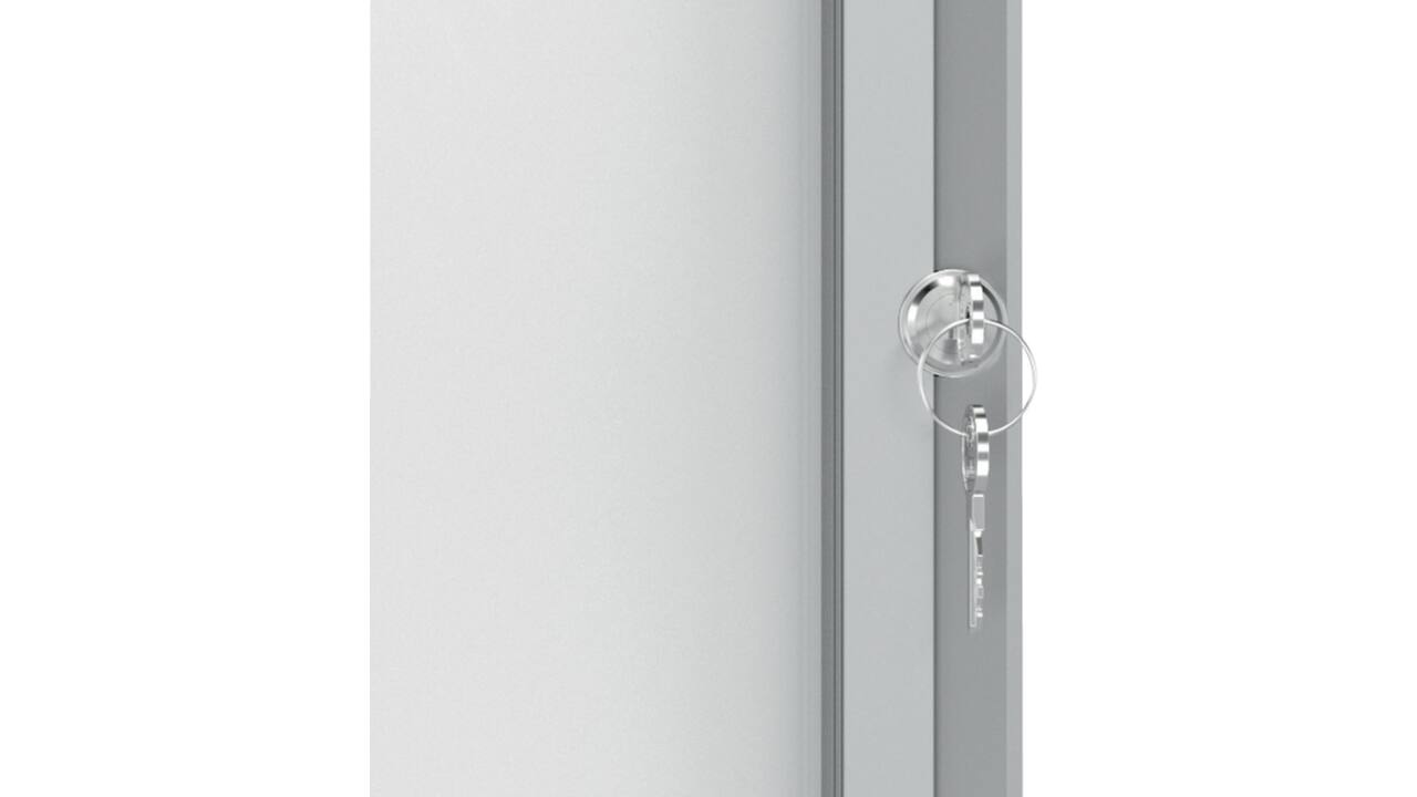 Binnenvitrine Nobo Premium Plus 6x A4 draaideur magnetisch