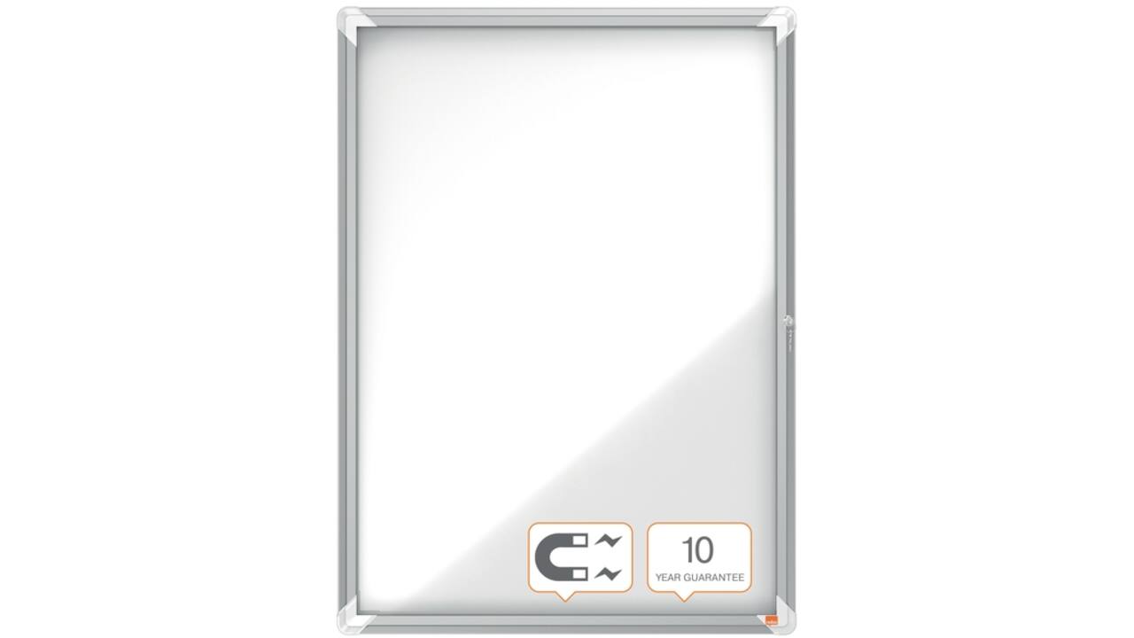 Binnenvitrine Nobo Premium Plus 9x A4 draaideur magnetisch