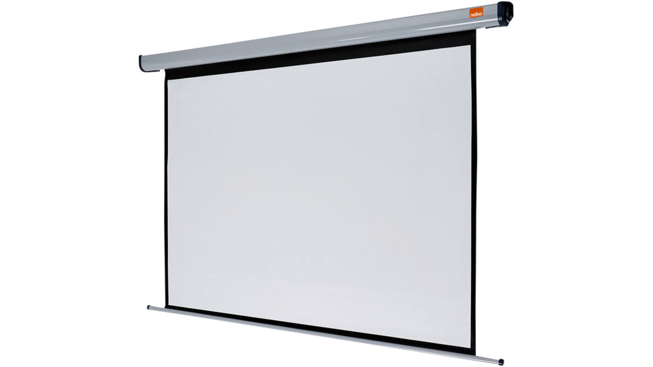 Projectiescherm Nobo wand 200cm elektrisch
