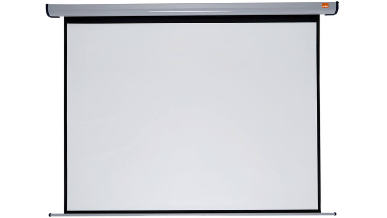 Projectiescherm Nobo wand 240cm elektrisch