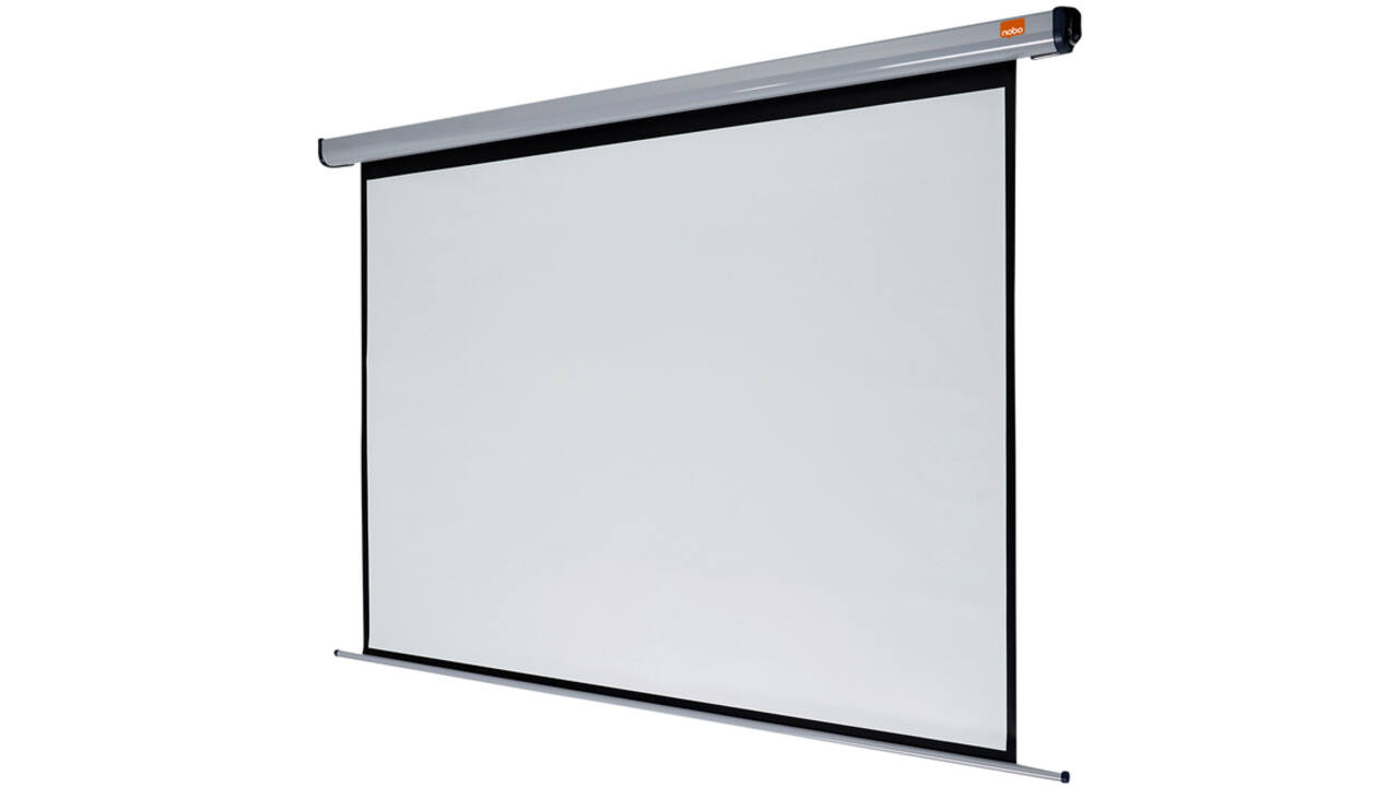 Projectiescherm Nobo wand 240cm elektrisch