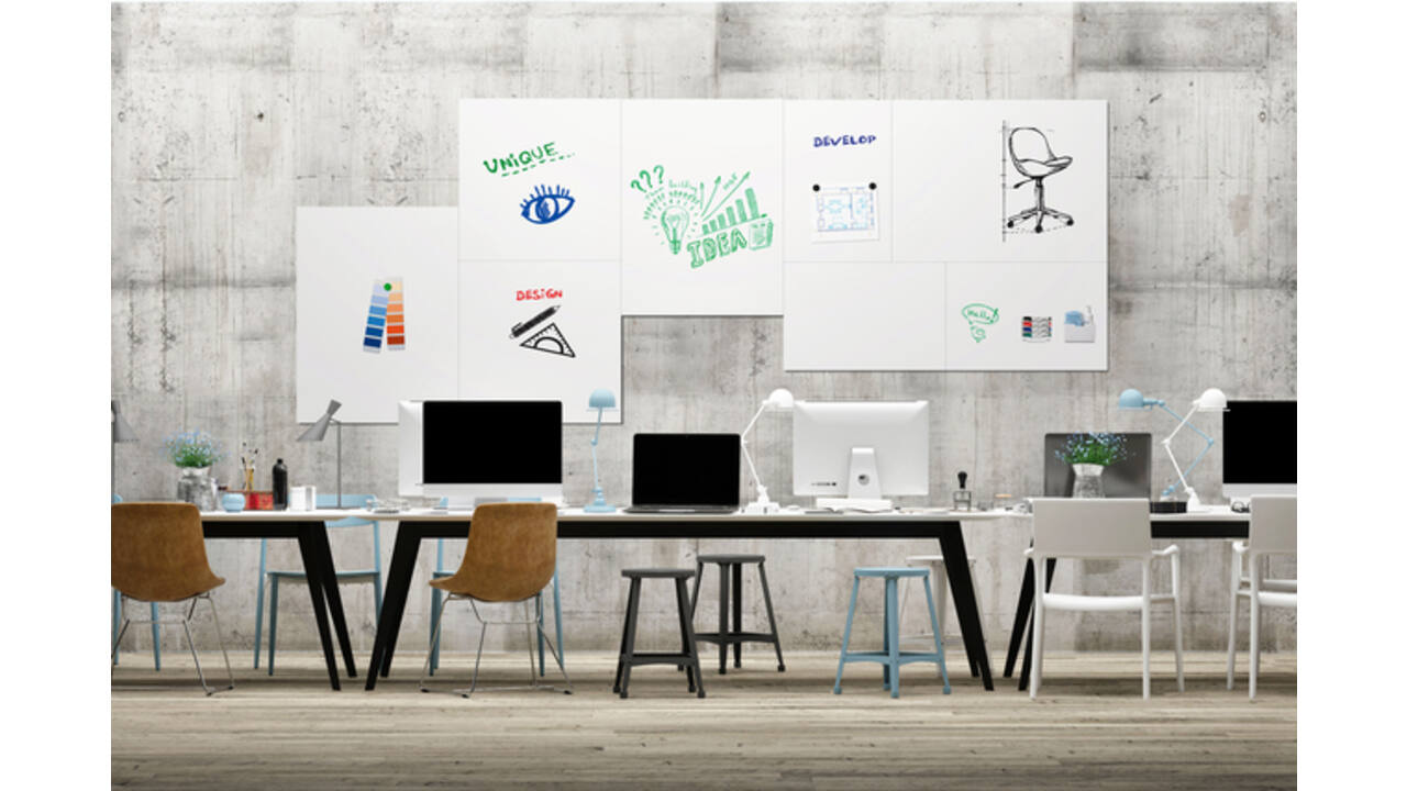Whiteboard Legamaster Board-Up 75x100cm