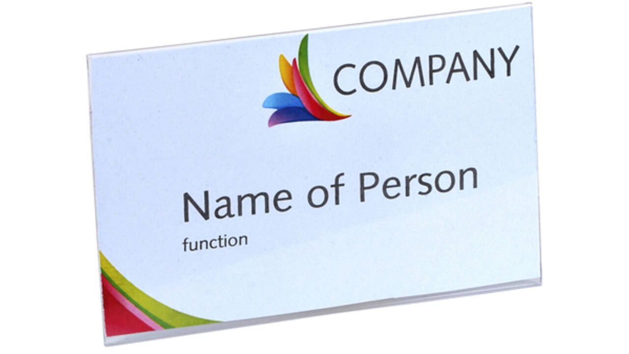 Badge Europel magnetisch 75x40mm