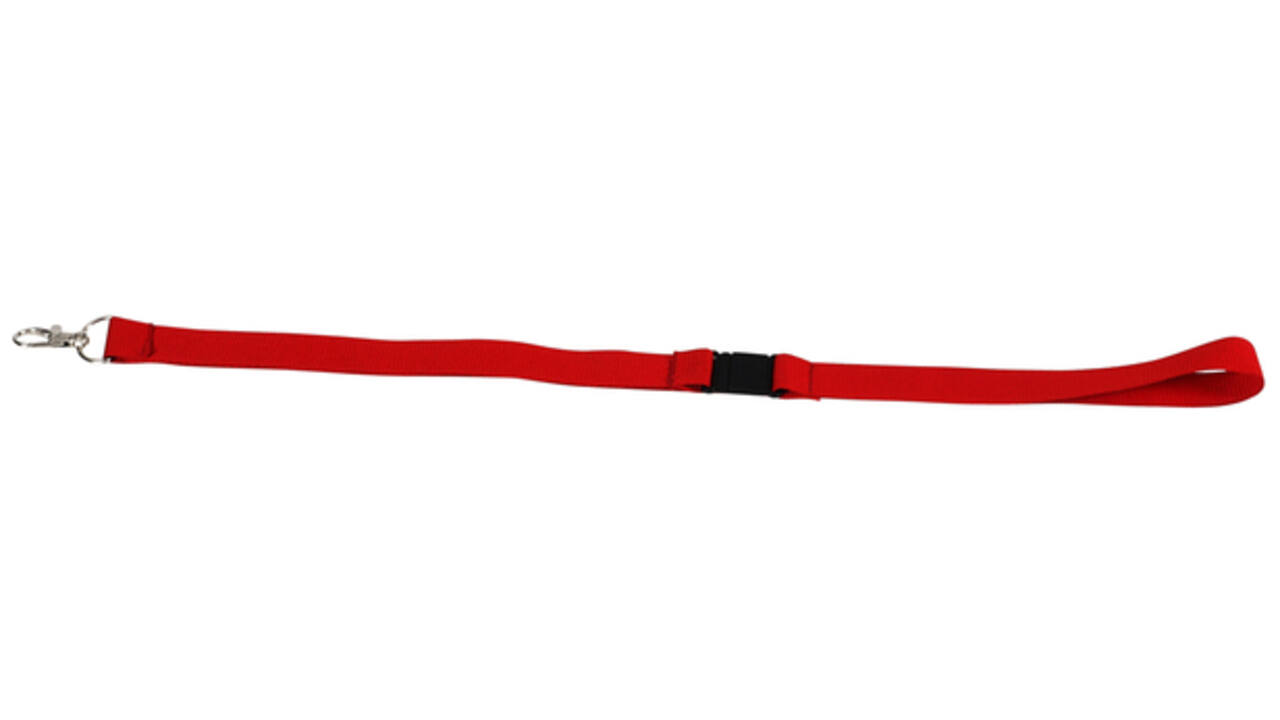 Badgekoord Europel rood