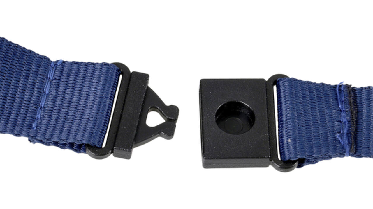 Badgekoord Europel donkerblauw