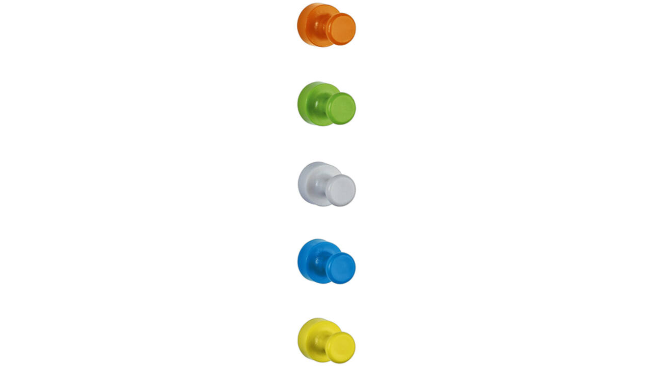 Magneet MAUL Neodymium kegel 12mm 1.5kg assorti