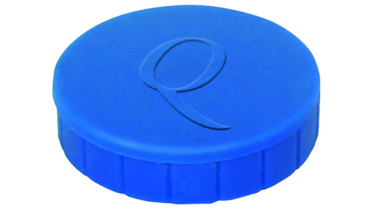 Magneet Quantore 20mm 300gram blauw 10stuks