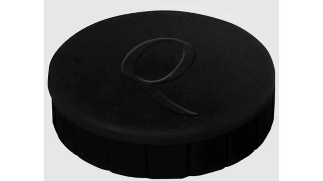 Magneet Quantore 20mm 300gram zwart 10stuks