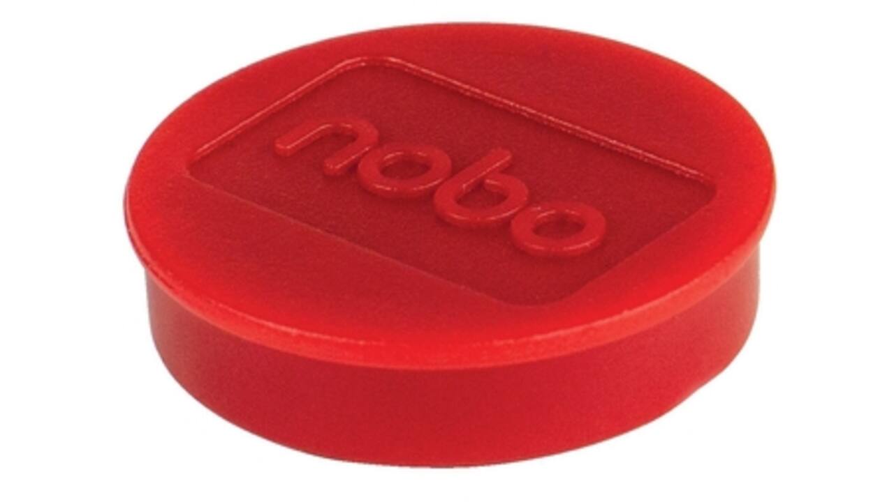 Magneet Nobo 30mm 700gr rood