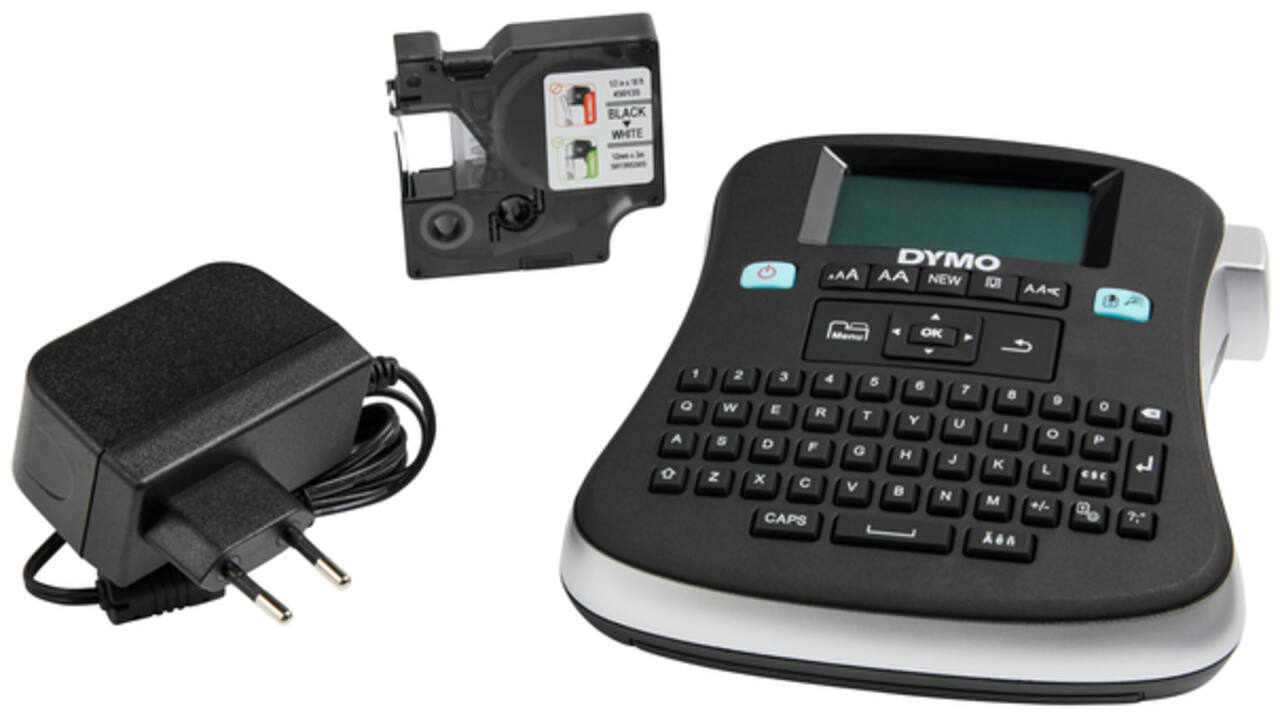 Labelprinter Dymo LabelManager 210D+ draagbaar qwerty 12mm zwart in koffer