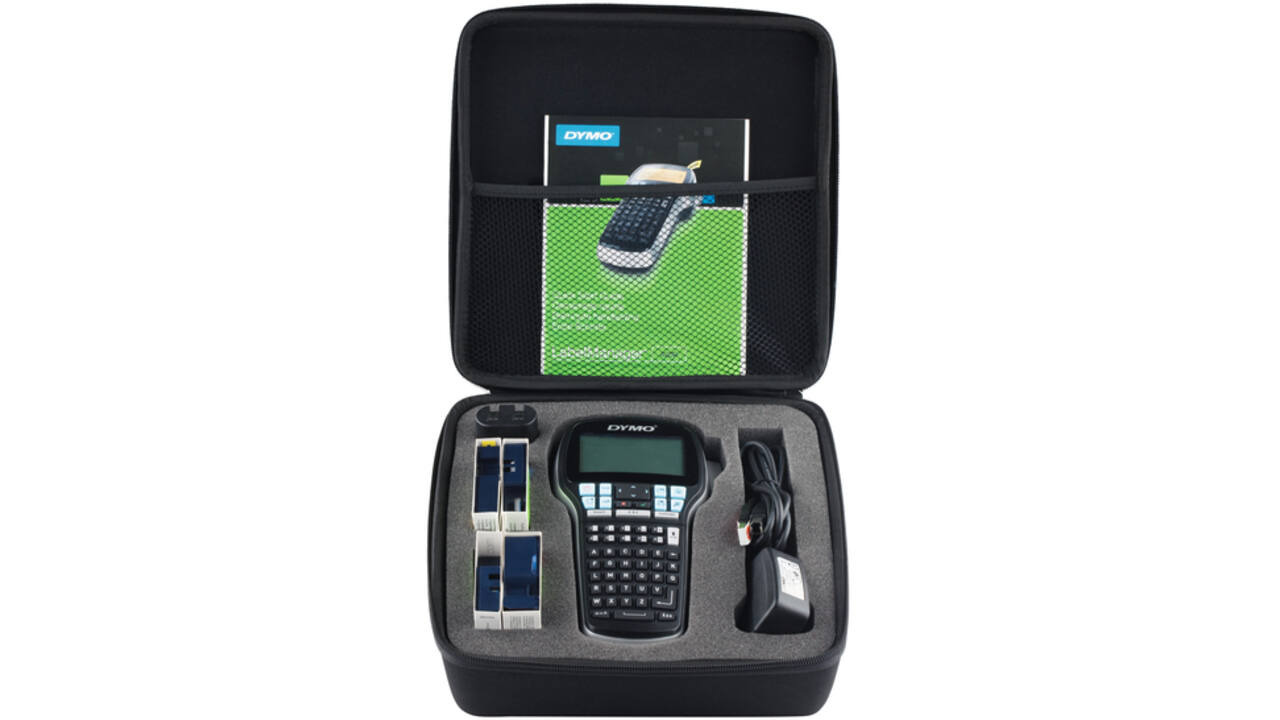 Labelprinter Dymo LabelManager 420P draagbaar abc 19mm zwart in koffer