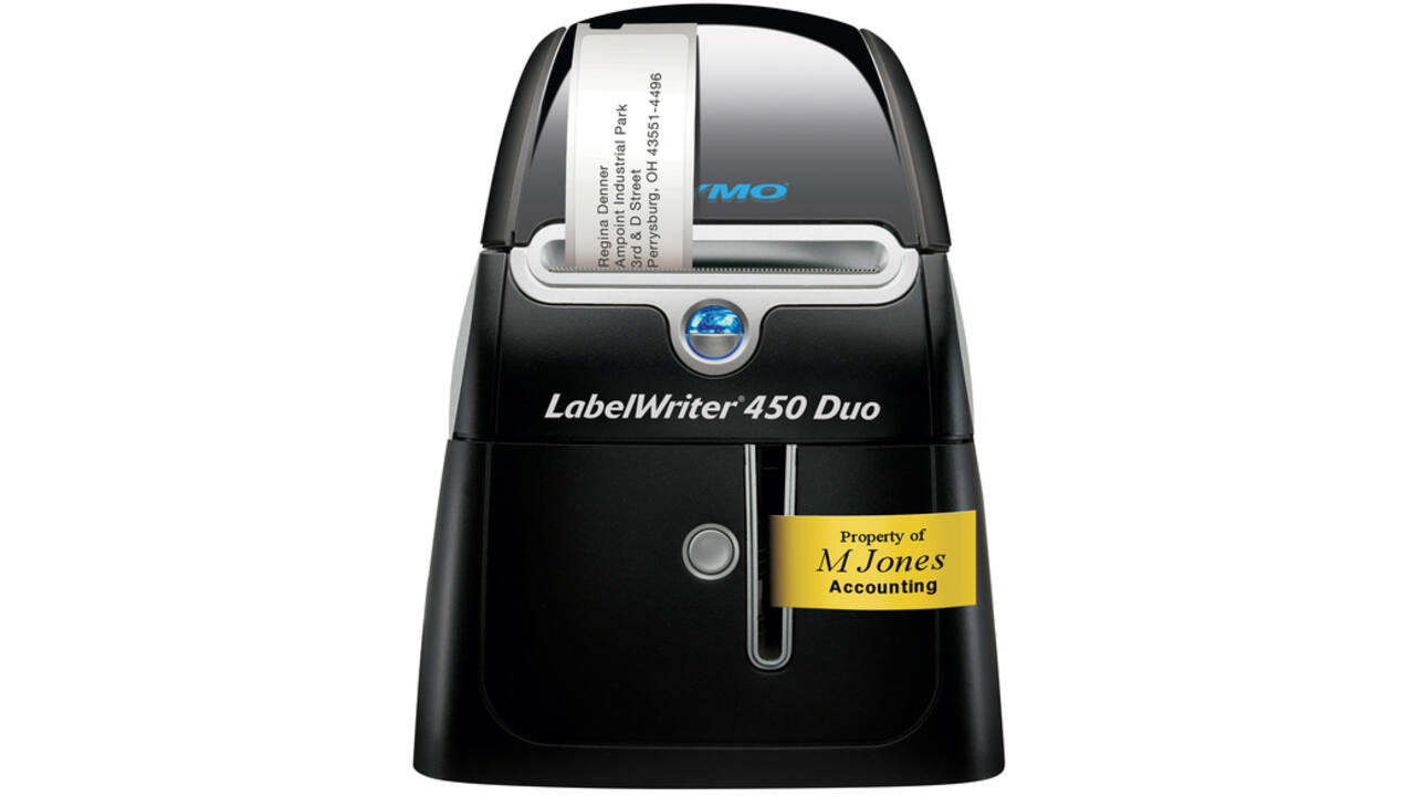 Labelprinter Dymo LabelWriter 450 Duo desktop zwart
