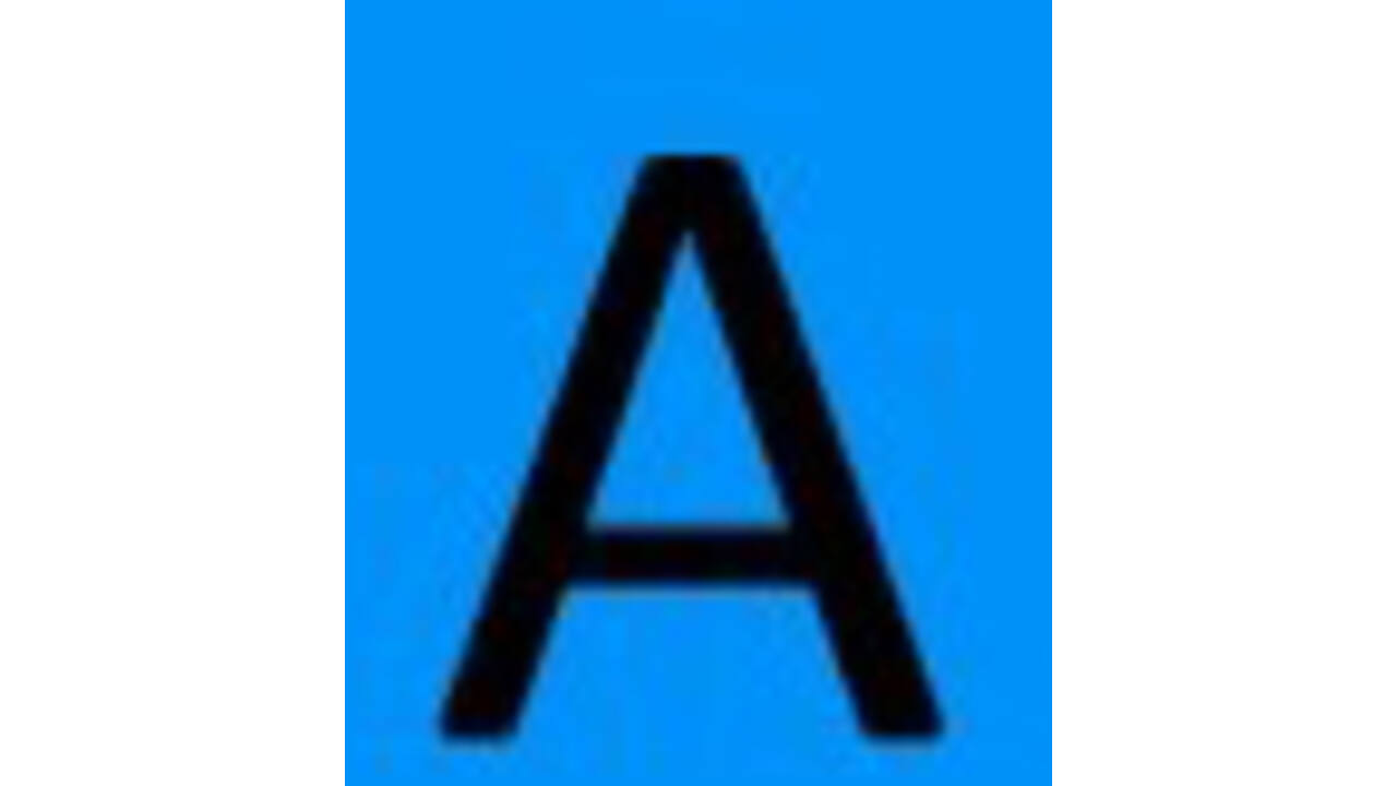 Labeltape Dymo LabelManager D1 polyester 9mm zwart op blauw