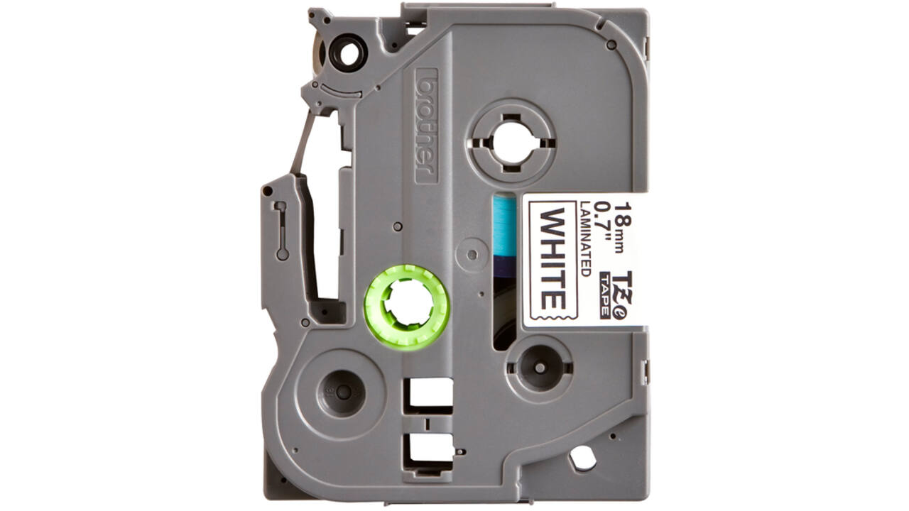 Labeltape Brother P-touch TZE-241 18mm zwart op wit