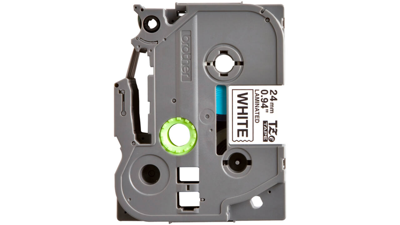 Labeltape Brother P-touch TZE-251 24mm zwart op wit