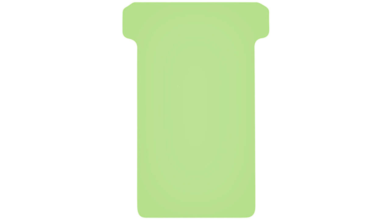 T-kaart Djois formaat 2 48mm groen 100 stuks