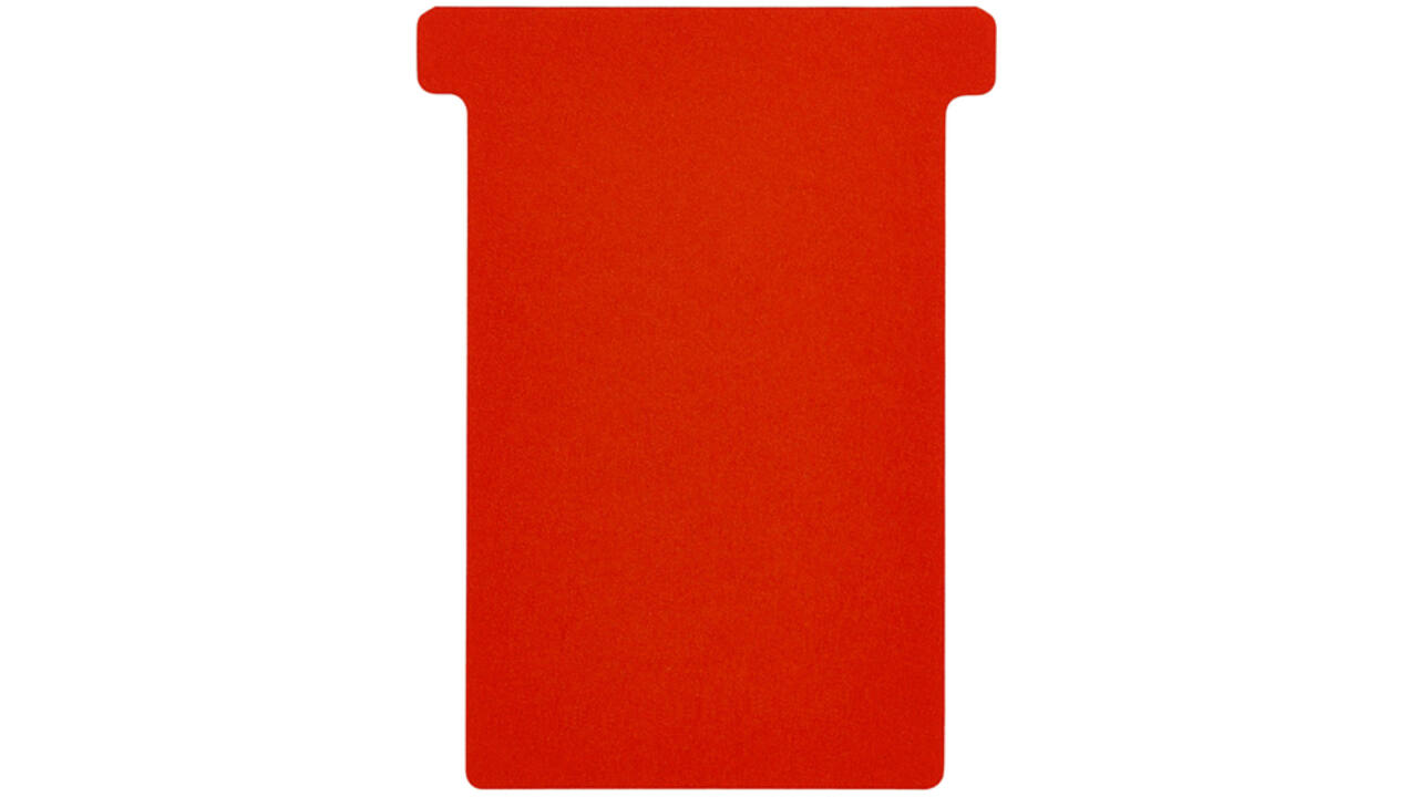T-kaart Djois formaat 3 77mm rood 100 stuks
