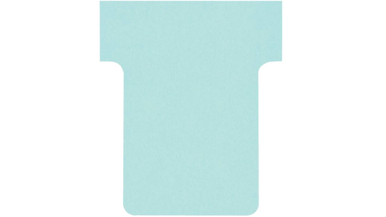 T-kaart Nobo nr 1.5 36mm blauw 100 stuks