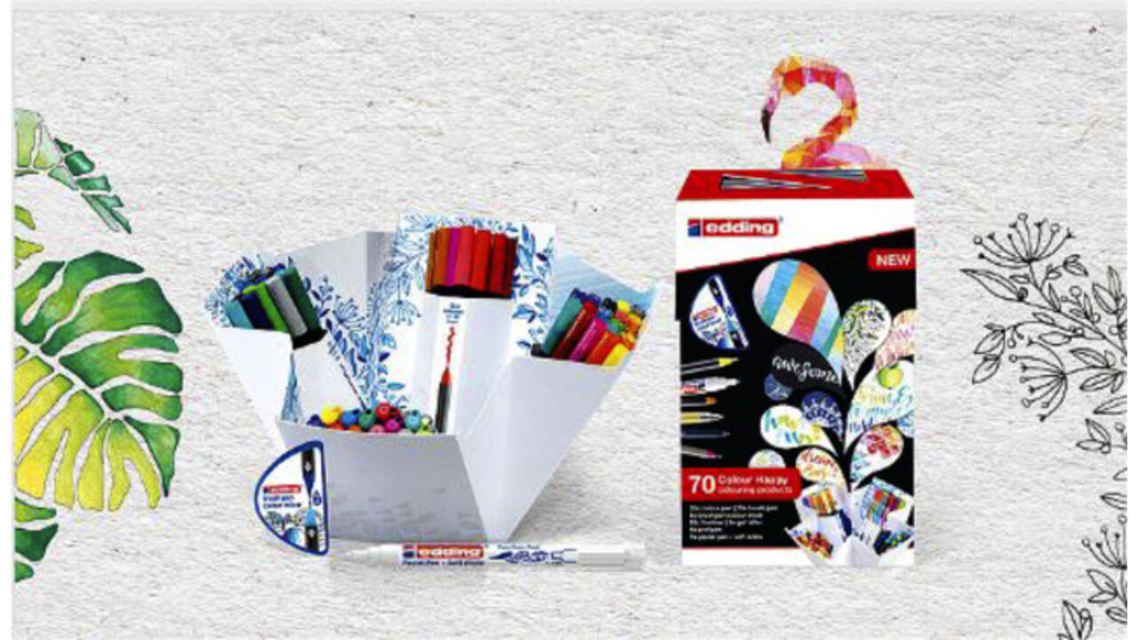 Brushpen edding Colour Happy assorti 70-delig