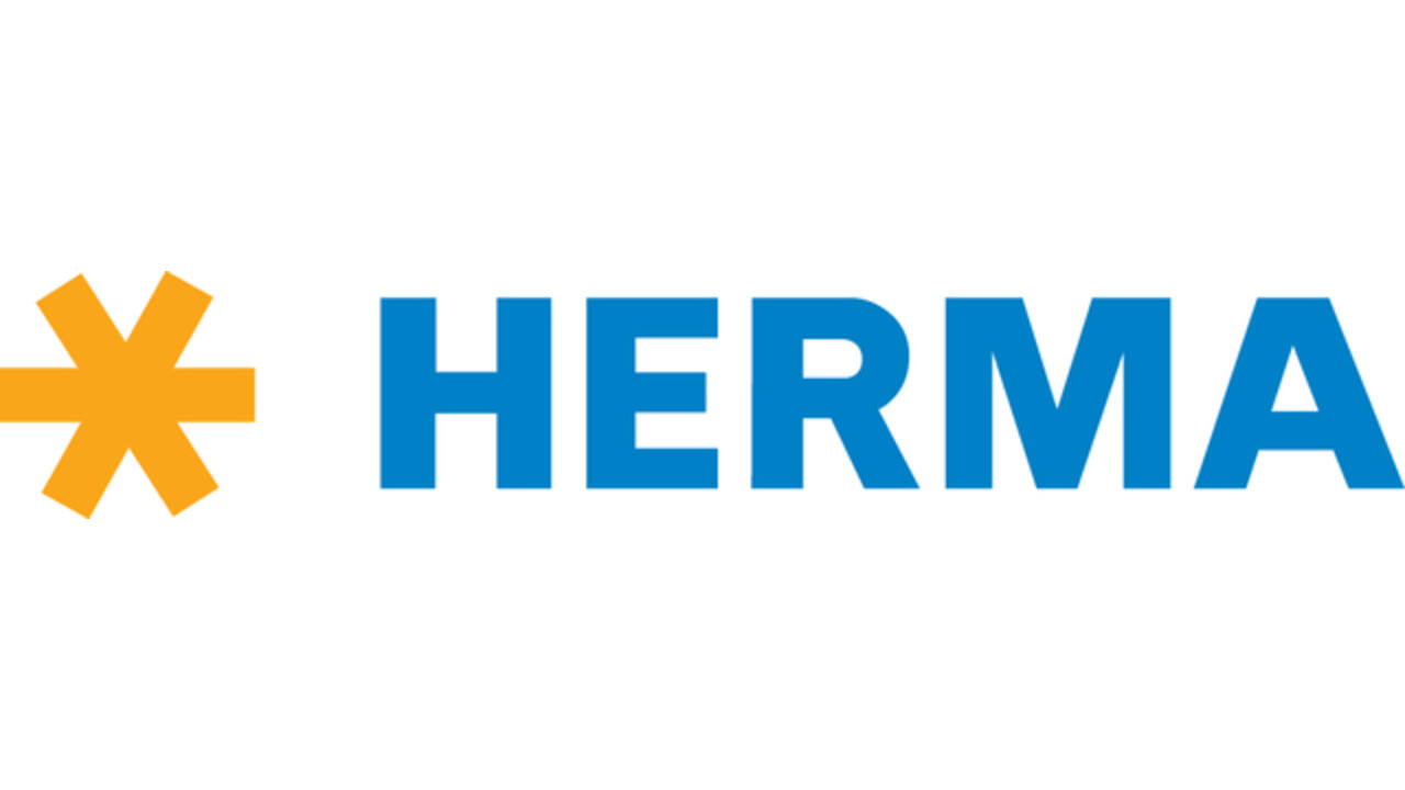 Rug-insteekkaart HERMA 5032 breed 54x190mm wit