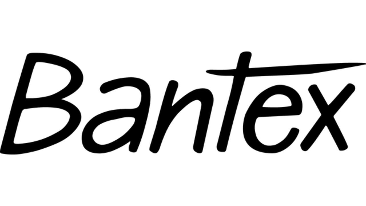 Notitieboek Bantex zwart/rood A4 lijn 70gr 96vel