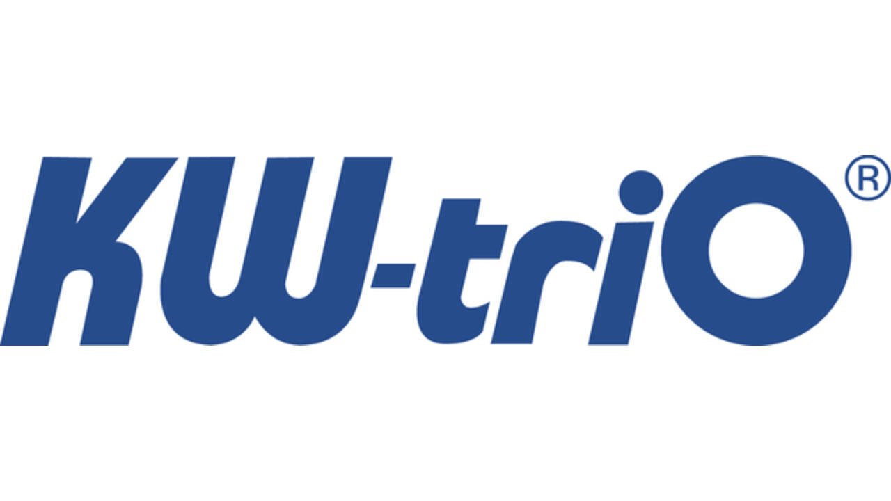 Plakbandhouder KW trio voor 33m zwart