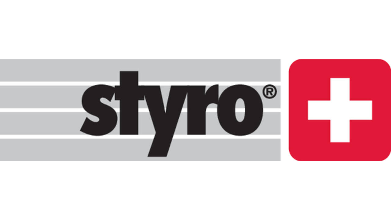 Vakkenset Styrodoc A4 12 vaks zwart/grijs